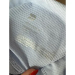 All in Motion Periwinkle Blue Everyday Soft High Rise Ribbed Leggings XS thumbnail 6