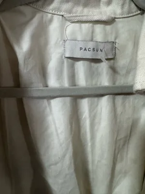 PacSun California Cowboy 'Wild West' Graphic Zip-Up Denim Jacket Size S thumbnail 3