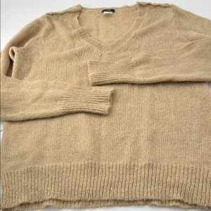 J. Crew Camel Knit Sweater thumbnail 1