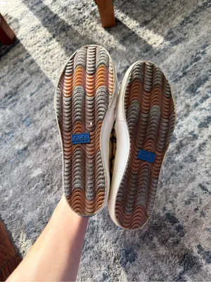 Keds Leopard Print Slip-On Sneakers in Tan, Black & Brown thumbnail 4