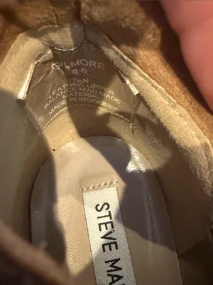 Steve Madden Gilmore Tan Suede Ankle Booties Size 6.5 - C54-102 thumbnail 3