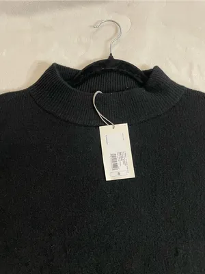 A New Day Classic Black Mock-Neck Women's Sweater Size S NWT thumbnail 7
