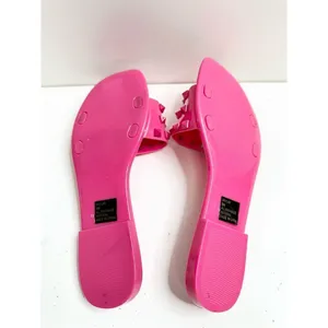 Dolce Vita Jelly Sandals Womens‎ Size 5 Skylar Pink Spiked Slip On Slides thumbnail 9