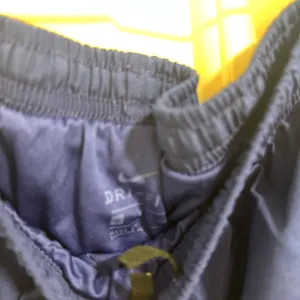 Nike Women's Athletic Shorts in Blue with Patterned Trim thumbnail 3