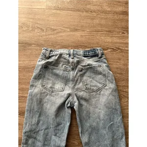 And Now This Distressed Mom Straight Leg Jeans Womens 24 Light Acid Wash Ripped thumbnail 9