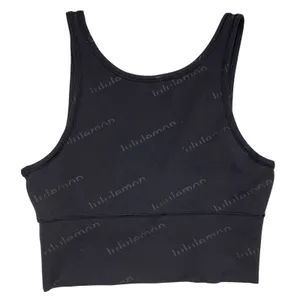 Lululemon Power‎ Pivot Tank Special Edition Black Embossed Everlux Size 8 EUC thumbnail 2