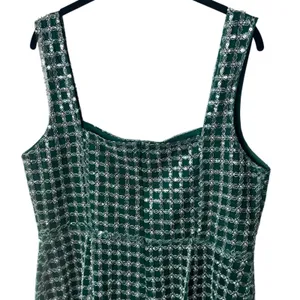 Altar'd State Mateo Mini Dress Green Sequin Wedding Guest‎ Event Feminine XL thumbnail 7