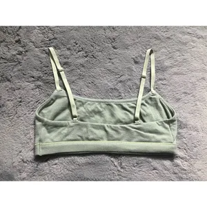 SKIMS cotton jersey scoop bralette (xs mineral) thumbnail 4