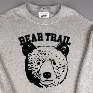 Vintage Aerie Bear Trail Graphic Sweatshirt Crewneck Sz S thumbnail 6