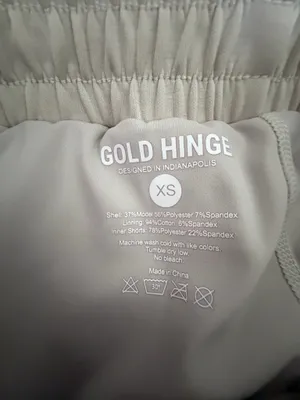 Gold Hinge bubble skirt thumbnail 3