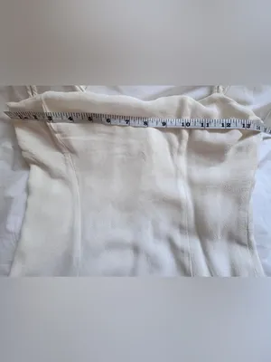 Reformation Portofino Ivory Off-Shoulder Slip Midi Dress Size 4 thumbnail 9