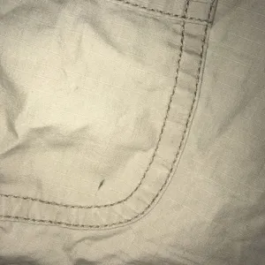 American Eagle khaki shortie shorts, size 6 thumbnail 4