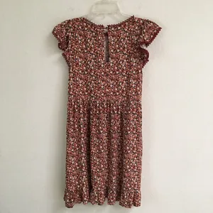 NWT Wild Fable brown Daisy print Granny floral dress XS‎ thumbnail 6