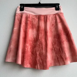 Nike DH2465 Dri-Fit Tie Dye Golf Skirt Skort Orange Built In Short Size Small thumbnail 5