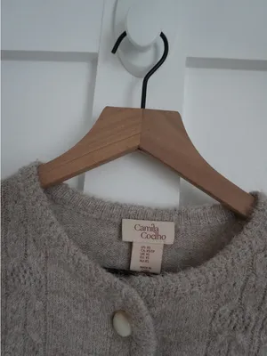 Revolve Camila Coelho Cable Knit Cardigan Sweater thumbnail 2