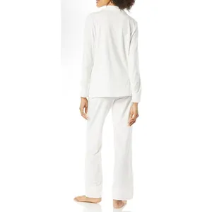 NEW Cotton Modal Shirt & Full-Length Bottom Pajama Set 2X thumbnail 2