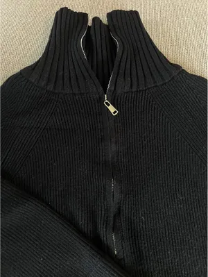 BTFBM Half Zip Sweater Black Size M thumbnail 2