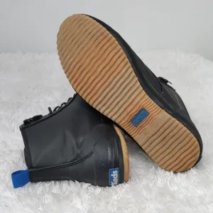 Black Keds rain booties sz 6.5 thumbnail 6