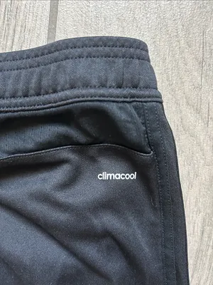 adidas Black Women's Track Jogger Pants with Logo thumbnail 4