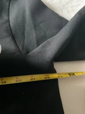 Sezane will wool black jacket SZL bust 46 thumbnail 5