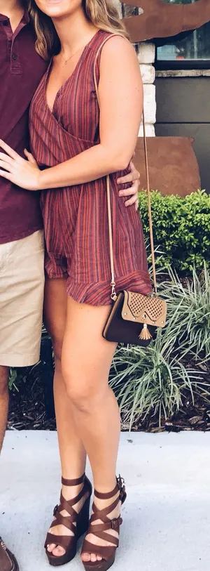 Romper Red Size M thumbnail 1