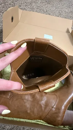 Roper women’s cowgirl boots thumbnail 3