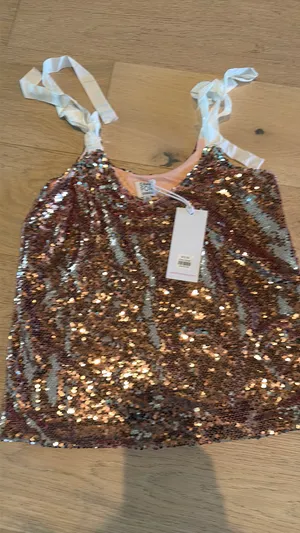 Cake for Dinner pink sequin top Size XS thumbnail 3