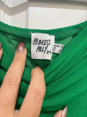 Princess Polly Dress Mini Green thumbnail 2