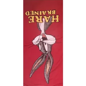 Looney Tunes Bugs Bunny Hare Brained T-Shirt Size Extra Large XL Red. Juniors.‎ thumbnail 3