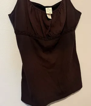 Lace Y2K Babydoll Cami Tank Top thumbnail 1