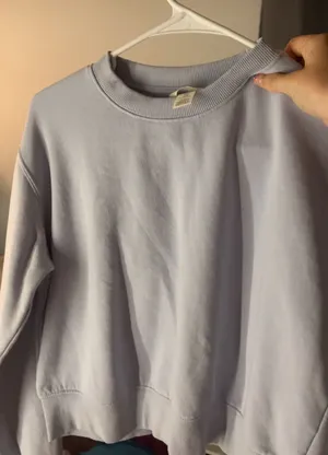Light blue H&M sweatshirt  thumbnail 1