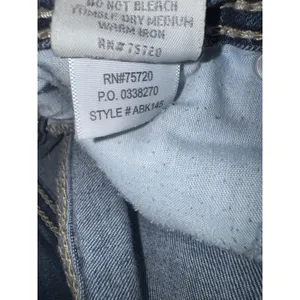 Buckle Bke Denim Jeans Women 30 Low‎ Rise Cropped Thick Stitch Y2K Western Retro thumbnail 9
