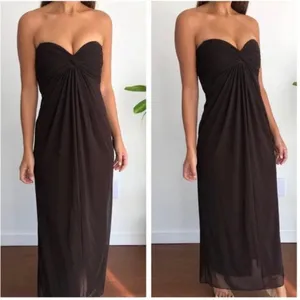 Tadashi Black Strapless Dress thumbnail 2