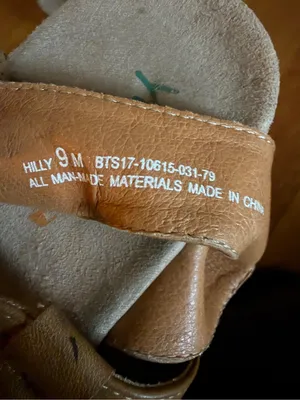 YUU Memory Foam Hilly Tan Ankle Strappy Wedge Sandals Women's Size 9 M thumbnail 3