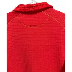 Patagonia Regulator R1 Pullover Fleece Jacket Bright Red Women's Size‎ Large thumbnail 4