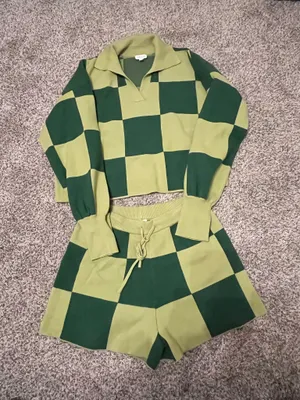 Checkered set Green thumbnail 1