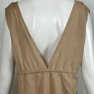 RIOT SWIM Calli Ruched Front Tie Maci Dress Size Medium. J-15 thumbnail 9