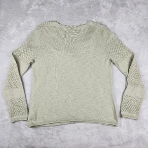 Frye Womens Cardigan Sweater Green Long Sleeve Size L Large thumbnail 8