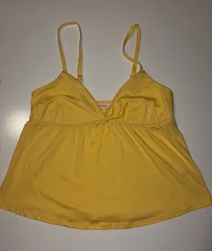 Urban Rebel Tank Top Yellow Size M thumbnail 1