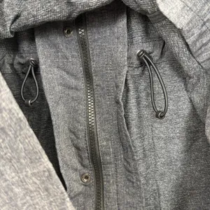 Duluth Trading Jacket Womens Medium Gray Mist Master Hooded Utility Parka thumbnail 10