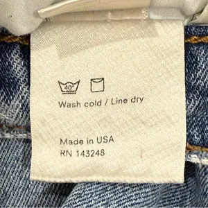 Reformation Crop Flood Kick Flare Jeans Size 26 Chic Minimal Clean Girl Capsule thumbnail 9