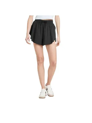All In Motion Womens Athletic Quick Dry Lined Pocketed Running Shorts Black M thumbnail 7