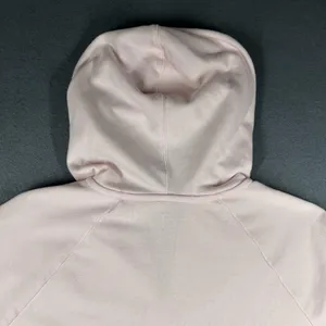 Under Armour Hoodie Womens‎ XL Pink Fleece Loose Fit Full Zip Hooded Sweatshirt thumbnail 13