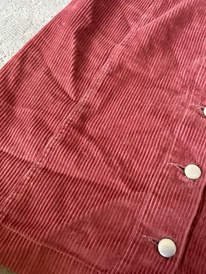 Cloud Chaser Maroon Corduroy Skirt thumbnail 3