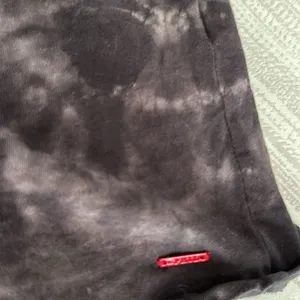 Philanthropy Women’s Distressed Black & Grey Tie Dye T-Shirt thumbnail 5