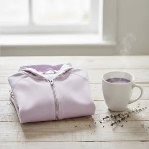 Sweaty Betty Lavender Hooded Zip Up Athletic Jacket Running Workout Activewear thumbnail 3