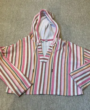 Roxy Cropped Rug Pullover thumbnail 4