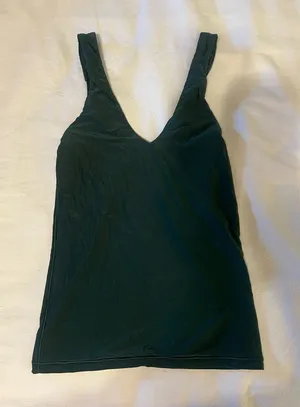 Aerie Dark Green Tank Top thumbnail 1
