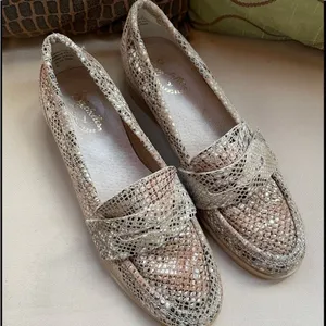 Seychelles‎ Tigers Eye Penny Loafer Snake Size 6 thumbnail 3