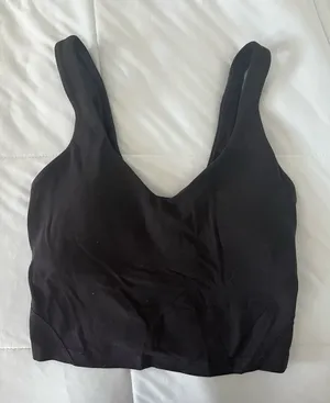lululemon black align tank size 2 thumbnail 1